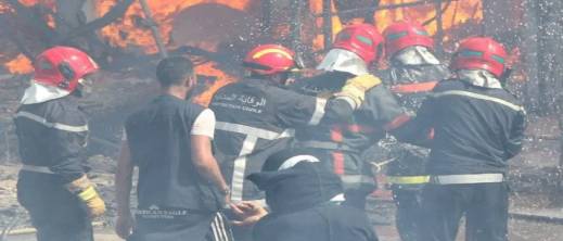 مراكش تستيقظ على حريق مأساوي أودى بحياة شخصين
