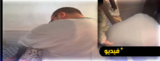 لحظات وداع مؤثرة.. ناصر الزفزافي يودع والدته ويقبل قدمها