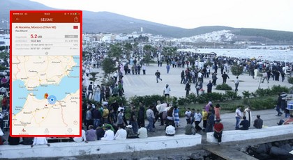 الهزات الأرضية تخرج ساكنة الناظور إلى الشوارع وتوخي الحذر ضروري