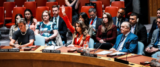 "الفيتو" الأمريكي يمنع قرار وقف إطلاق النار في غزة