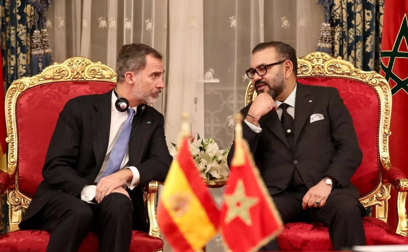 الملك يراسل العاهل الإسباني بهذه المناسبة