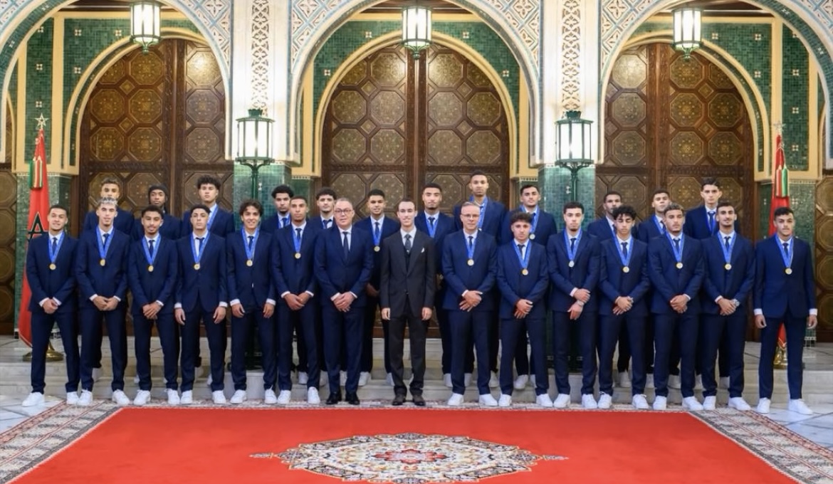 ولي العهد يترأس حفل تكريم المنتخب الوطني للشباب بعد تتويجه بكأس العالم ولي العهد يترأس حفل تكريم المنتخب الوطني للشباب بعد تتويجه بكأس العالم