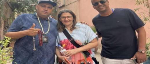 والدة نجم المنتخب الفرنسي كيليان مبابي تستكشف سحر المغرب