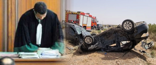 مصرع قاضٍ شاب في حادث سير مأساوي وهو في طريقه إلى المحكمة