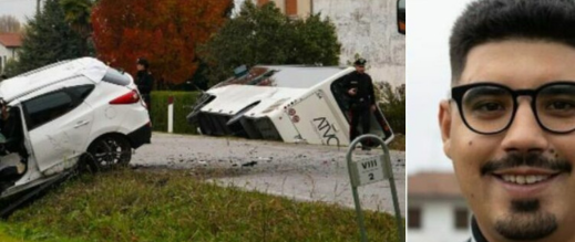 شاب مغربي ينقذ 50 تلميذًا من حافلة مدرسية مشتعلة في إيطاليا