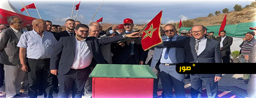 بمناسبة الذكرى 50 للمسيرة الخضراء.. عامل الدريوش يطلق مشاريع طرقية