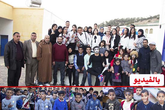 تلامذة الشريف محمد أمزيان يبصمون على حفل مميز وناجح رفقة يتامى و نزلاء الخيرية الإسلامية بالناظور
