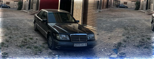 سرقة سيارة “مرسيدس 250” بأزغنغان لحظات بعد صلاة الفجر أمام مسجد بوتشمار