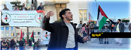 وقفة احتجاجية بالناظور للتضامن مع غزة والمطالبة بحماية المدنيين
