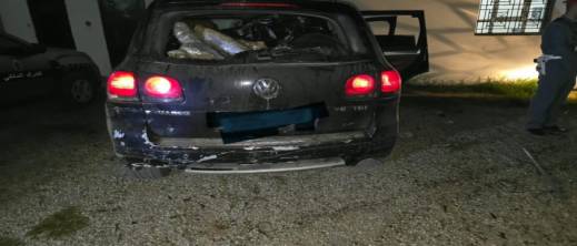 ضبط "فولكسفاغن توارك" محملة بـ 160 كيلوغراما من المخدرات و"ولد الكحلة" يتمكن من الفرار