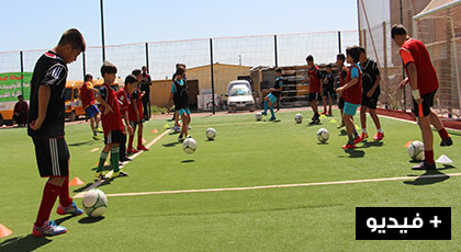 لاعبي مدرسة أولمبيك يمثلون إقليم الناظور في بطولة لكرة القدم بإسبانيا