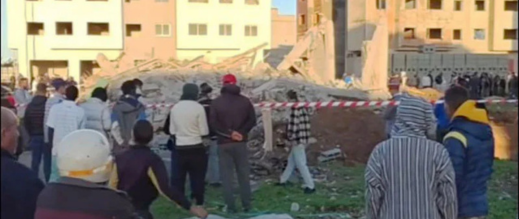 من جديد.. انهيار عمارة بالمحمدية يستنفر السلطات 