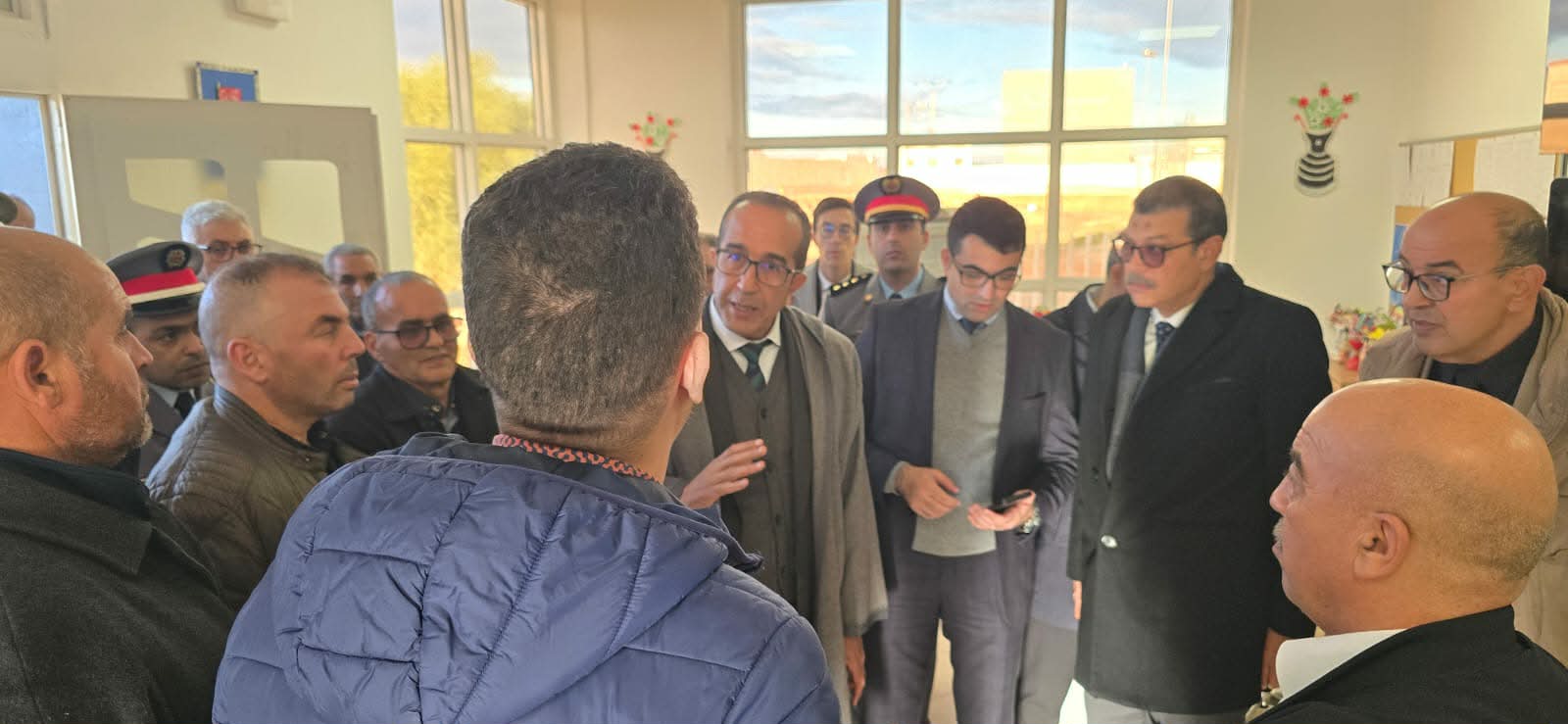 عامل الحسيمة يتفقد مشاريع حمائية من الفيضانات بآيت يوسف وعلي