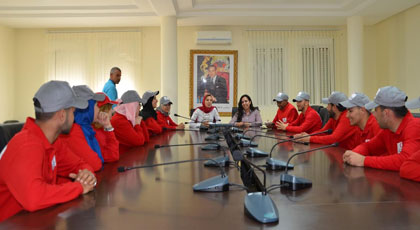 المكتب الإقليمي للهلال الأحمر المغربي بالناظور ينظم خرجة سياحية لفائدة مسعفيه لإقليم الدريوش