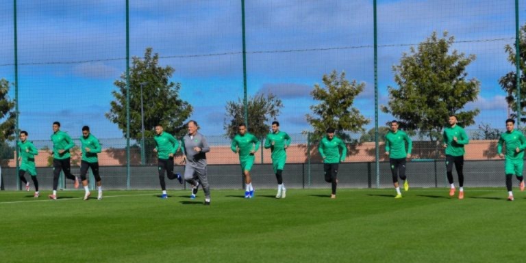 منتخب الأسود يبدأ استعداداته لمباراة نصف نهائي الكان