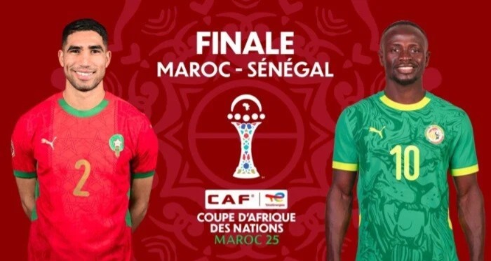 نهائي الكان.. توقيت مباراة المغرب والسنغال والقنوات الناقلة