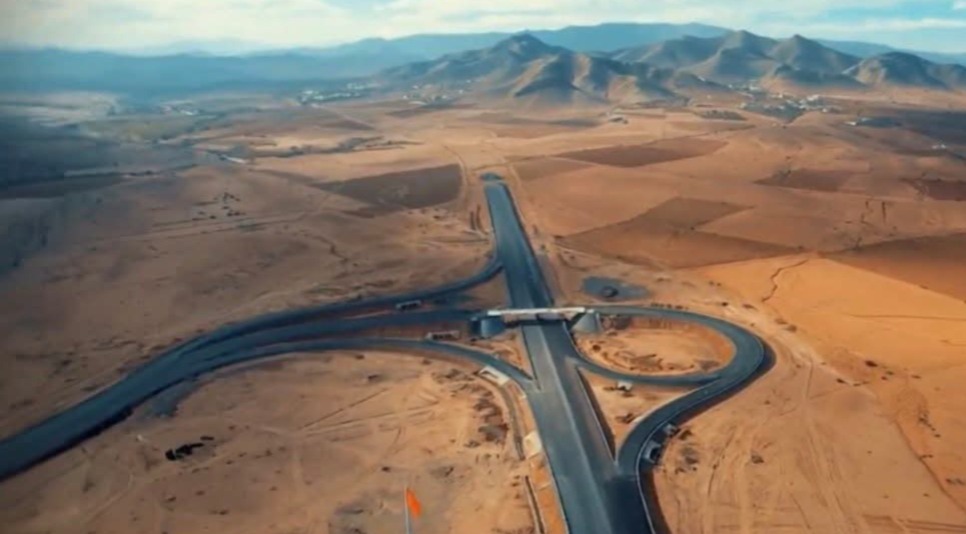 تقدم ملحوظ في أشغال الطريق السيار الرابط بين جرسيف وميناء الناظور الجديد