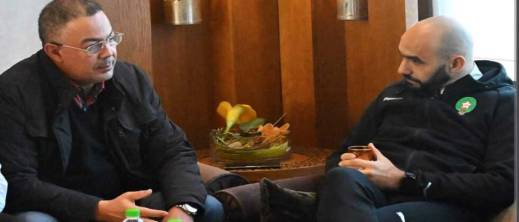 اجتماع حاسم بين لقجع والركراكي لرسم مستقبل المنتخب المغربي