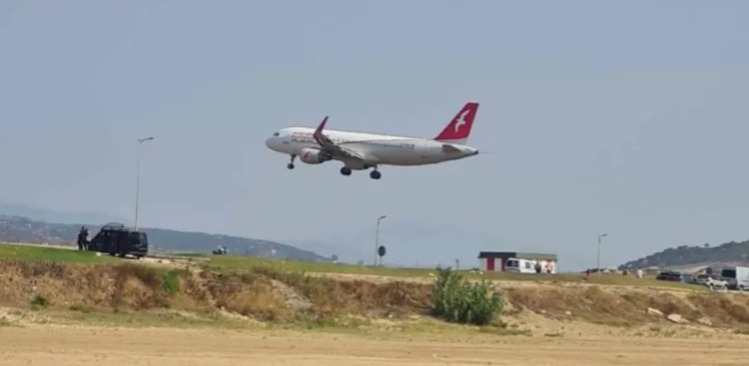 الرياح القوية تؤخر هبوط طائرة قادمة من أمستردام إلى طنجة