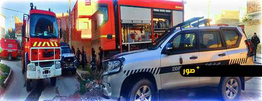 بن الطيب.. حريق مهول بحي الفرح يرعب الساكنة وتدخل للوقاية المدنية ينقذ الموقف