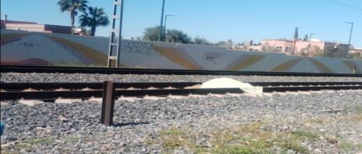 حادث قطار مروع بأبواب جليز في مراكش يودي بحياة رجل خمسيني