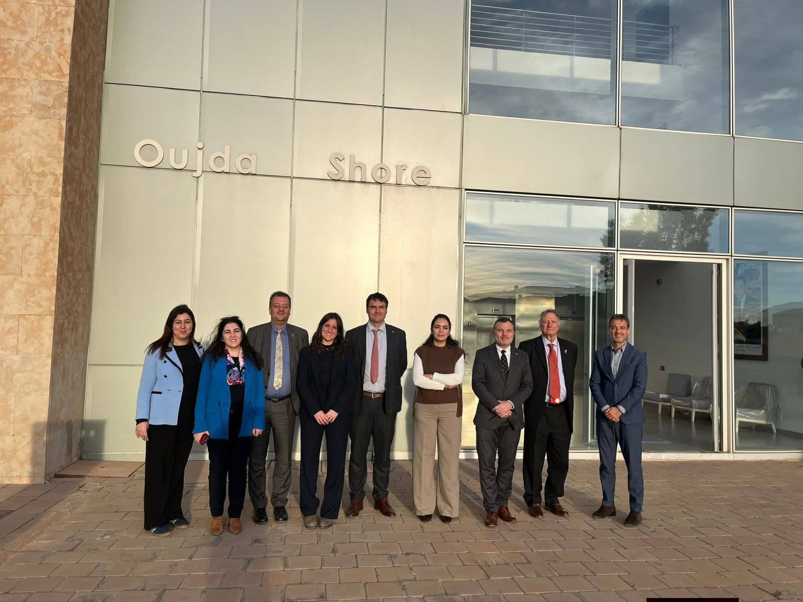 وفد أوروبي رفيع المستوى يحل بالإقليم لتفقد "مارتشيكا" وميناء الناظور غرب المتوسط