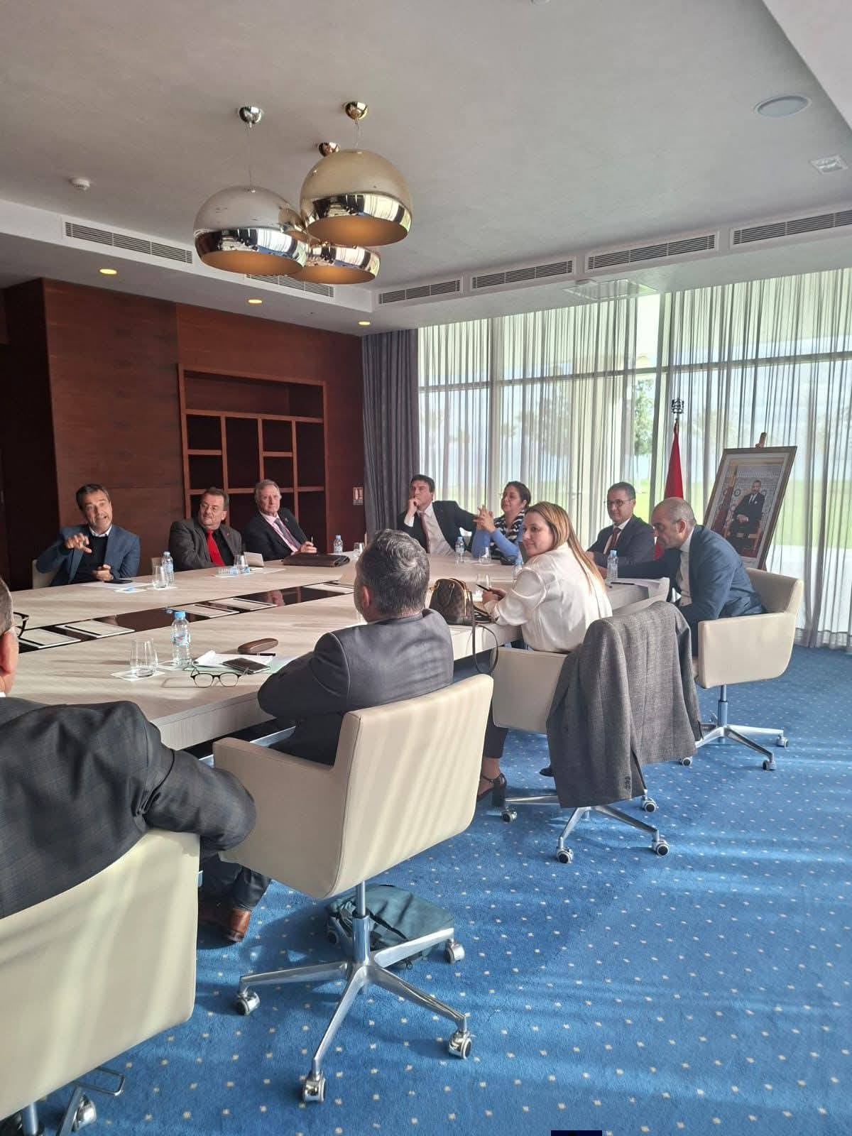 وفد أوروبي رفيع المستوى يحل بالإقليم لتفقد "مارتشيكا" وميناء الناظور غرب المتوسط