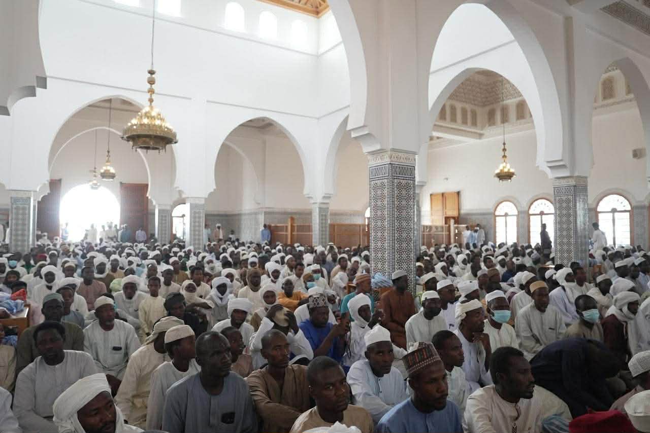 افتتاح مسجد محمد السادس في أنجامينا بحضور وفد مغربي وتشادي رفيع المستوى