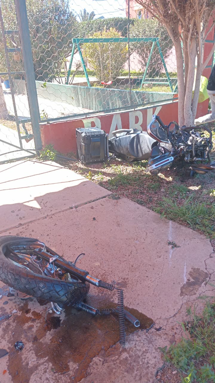 وفاة شابين بعد إصابتهما في حادث سير مروع بأركمان