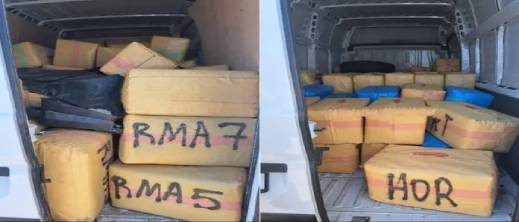 درك بوسكورة يحبط تهريب 4.5 أطنان من الشيرا عبر الطريق السيار