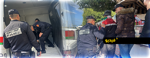 أمن الناظور يشل حركة مرشح للهجرة حاول الاعتداء على السلطات بسكين