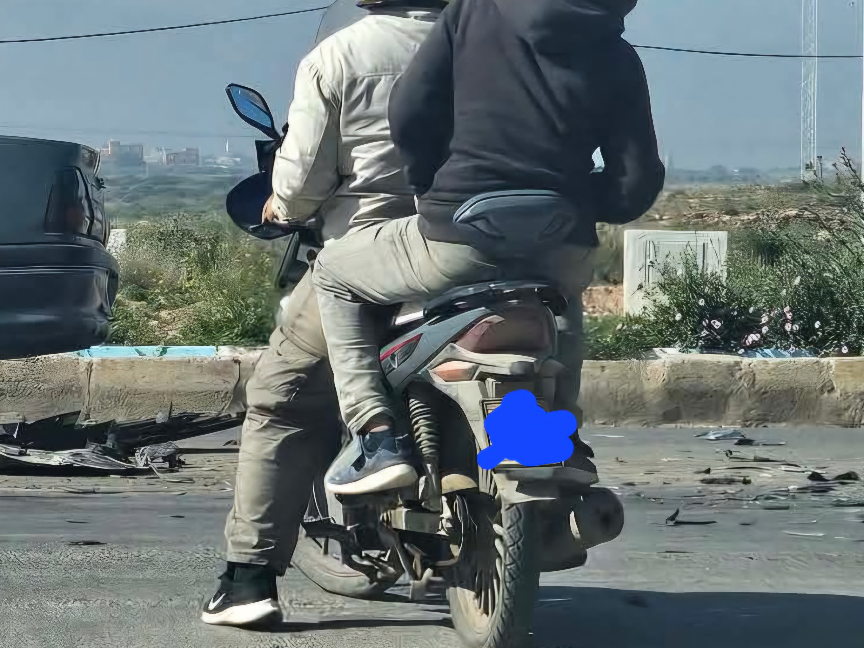 حادثة سير بين سلوان وزايو تخلف أضرارا مادية في السيارات دون خسائر بشرية