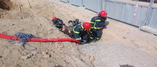 حادث خطير بجرسيف.. انهيار أرضي يدفن 3 عمال واستنفار واسع للإنقاذ