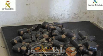 كلب أمني مدرب يهتدي إلى كشف 33 كلغ من الحشيش داخل تجويف سيارة مقيم مغربي بمليلية‎