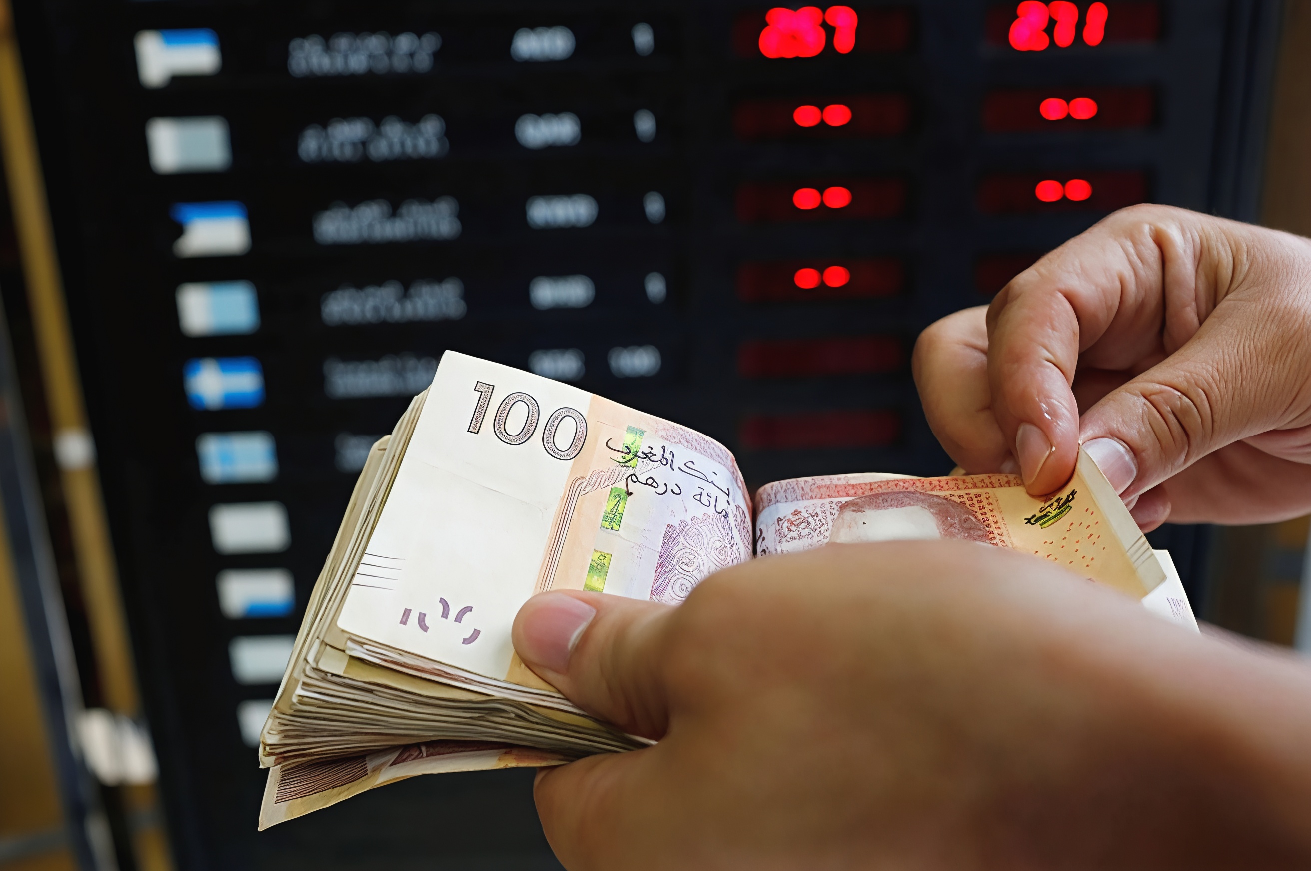 الدرهم يسجل ارتفاعا أمام الأورو