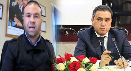 الرحموني يضع عددا من السيارات و المعدات رهن إشارة بلدية الناظور من خلال المكتب الصحي‎