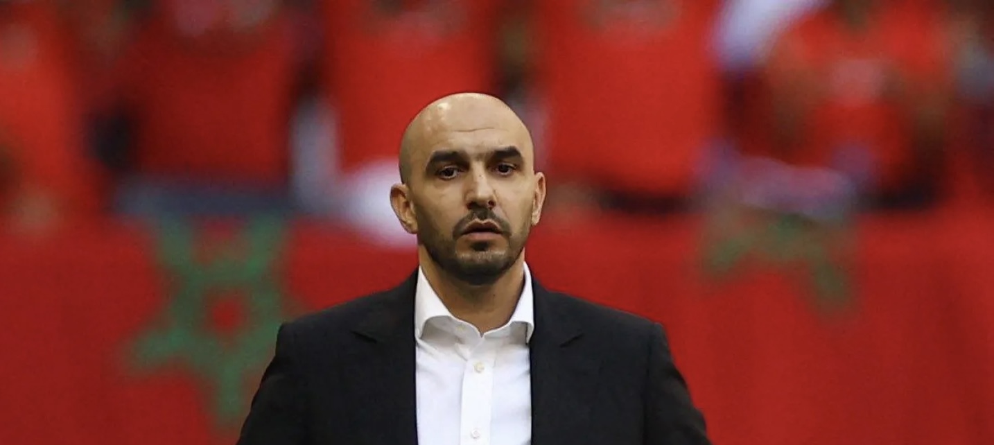 الركراكي يهنئ المنتخب المغربي بعد التأهل إلى ثمن نهائي مونديال 2026
