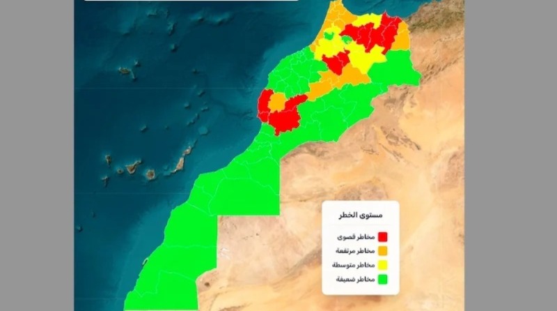 الناظور في مرمى حرائق الغابات هذا الأسبوع