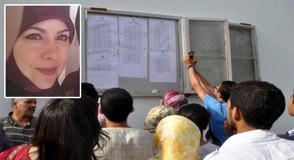 سياسيو الناظور والباك.. خديجة المنصوري عضوة مجلس الجهة الشرقية تحصل على البكالوريا