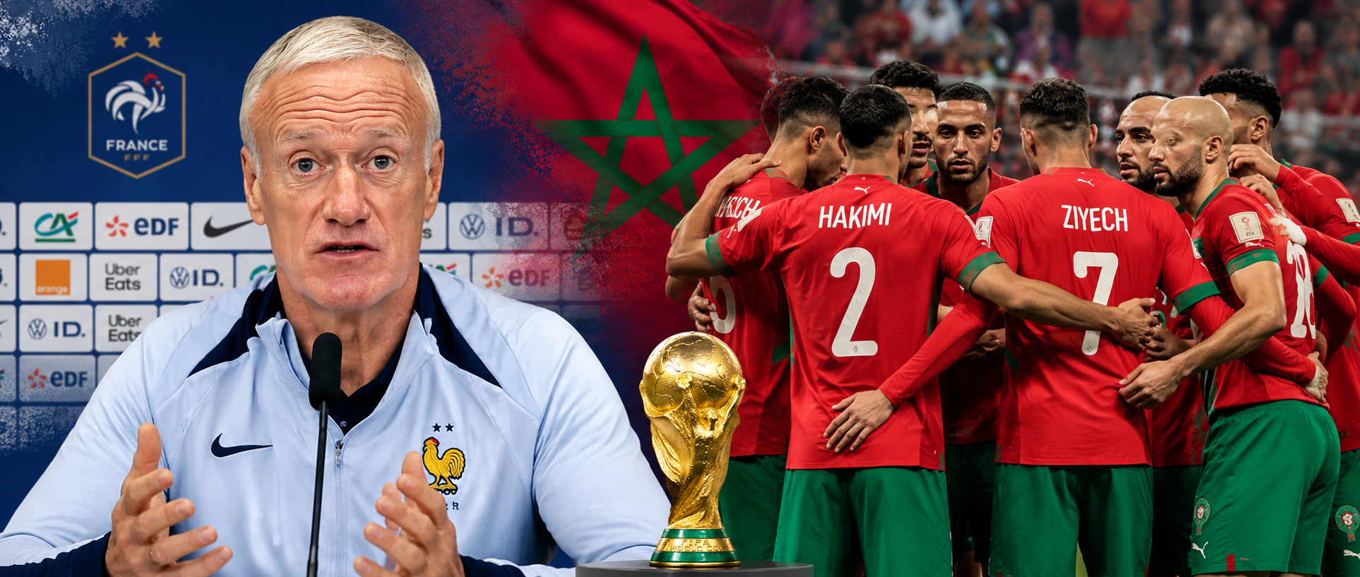 ديشان يحذر من قوة "أسود الأطلس": علينا أن نكون أكثر فعالية أمام المغرب