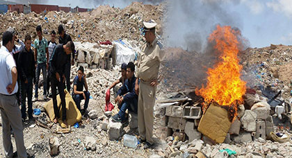 شنّ حملة لحرق "بركات" المتشردين وسط بني أنصار للحدّ من الظاهرة المؤرقة