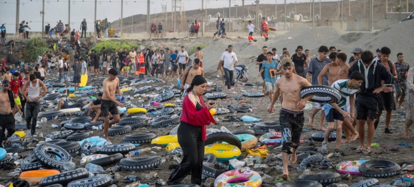 ارتفاع ضحايا محاولة العبور نحو سبتة إلى 57 قتيلا