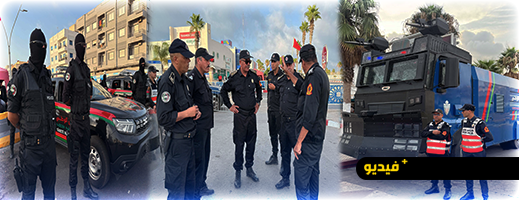 استنفار أمني ببني أنصار.. تعزيزات مكثفة على الشريط الحدودي وترتيبات مشددة بمختلف النقاط الحساسة