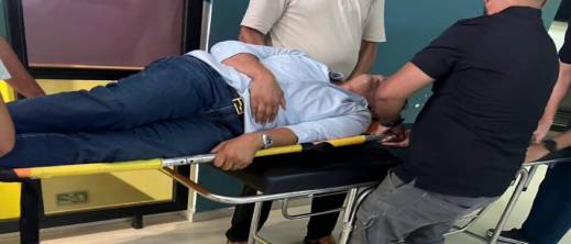 مصطفى لخصم يفقد وعيه في الشارع وينقل بشكل عاجل إلى المستشفى الجامعي