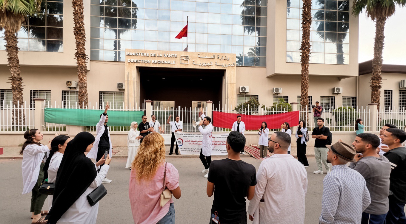 نقابة صحية بجهة الشرق تندد بالتعاطي الأمني مع احتجاجات الممرضين بوجدة وتدعو للحوار