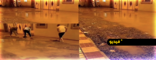دقائق من الأمطار تغرق أزقة حي "إبوعجاجا" بالناظور وتجدد معاناة ساكنته