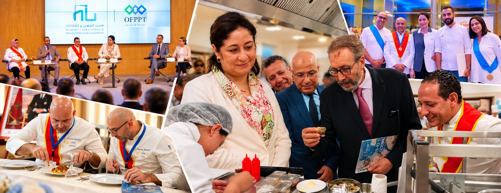 الناظور تستقبل طهاة من المغرب والخارج في دورة دولية لفنون الطبخ بفضاء مارشيكا وأطاليون