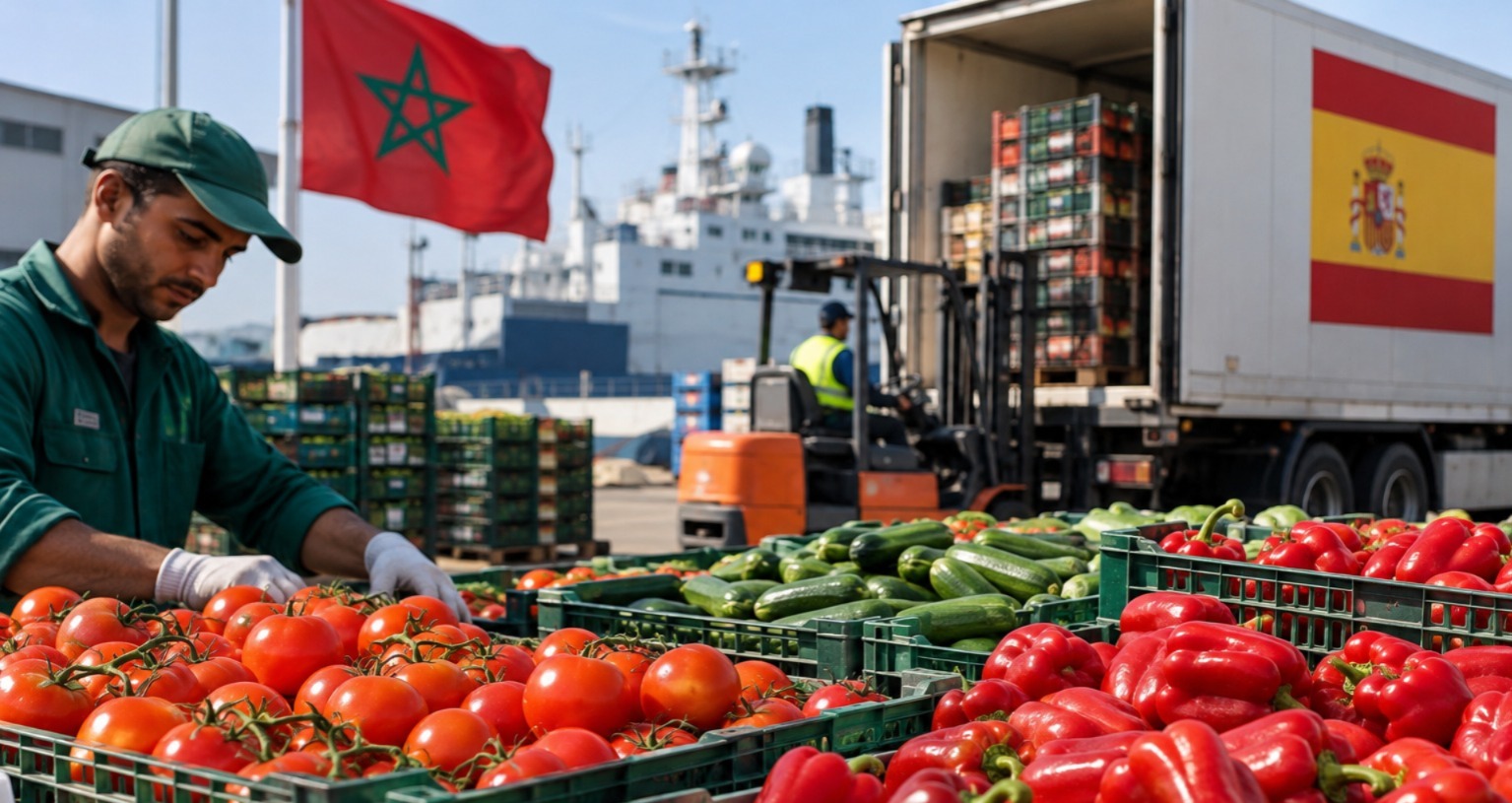المغرب يتصدر موردي إسبانيا من الخضر والفواكه بقيمة تقارب مليار يورو