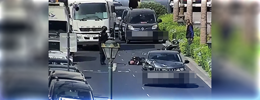 سائق مخمور يدهس شرطيا دراجا مرتين قبل أن يلوذ بالفرار بأكادير
