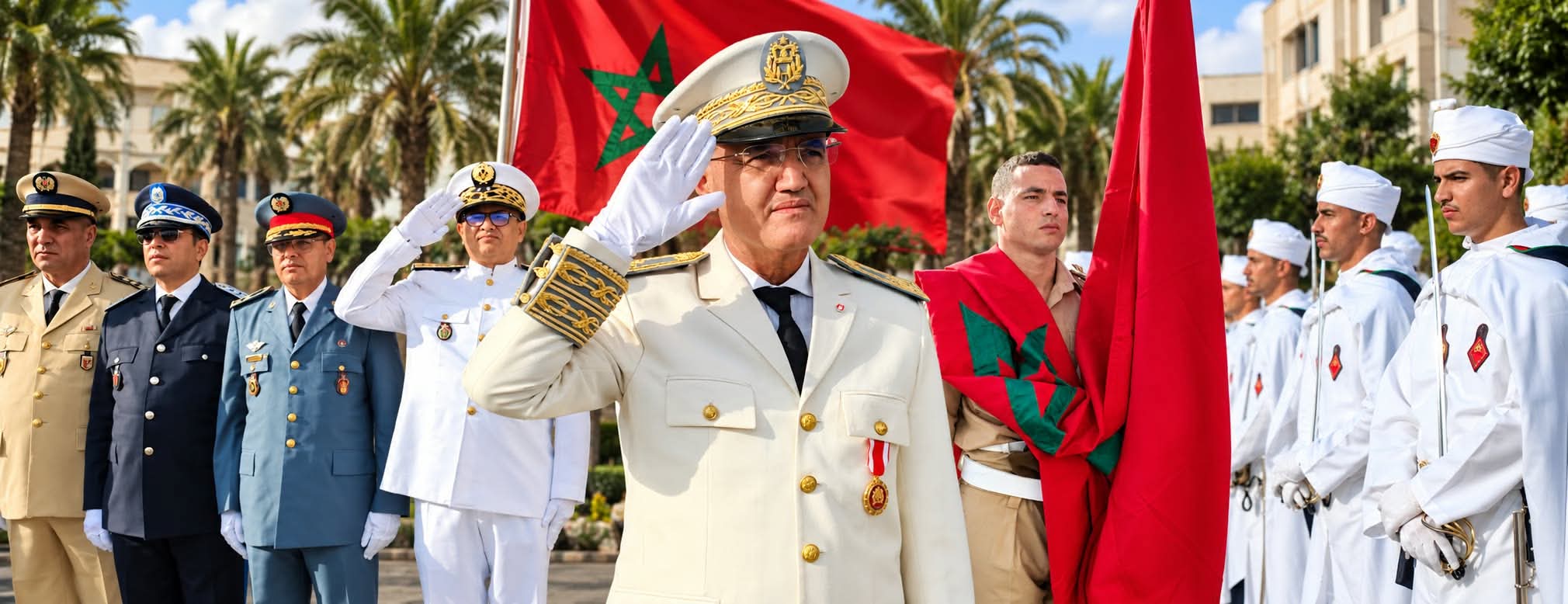 تخليدا للذكرى الأولى لعيد الوحدة.. عامل الناظور يترأس مراسم تحية العلم